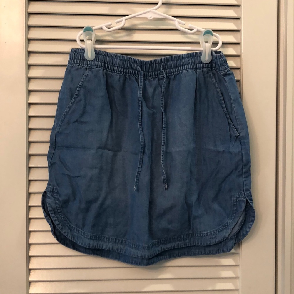 Chambray Skirt